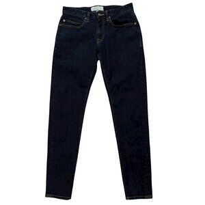 Dapper Boi Men's Slim Jeans in Dark Blue